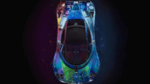 Hand-Painted Pagani Zonda S Art Car