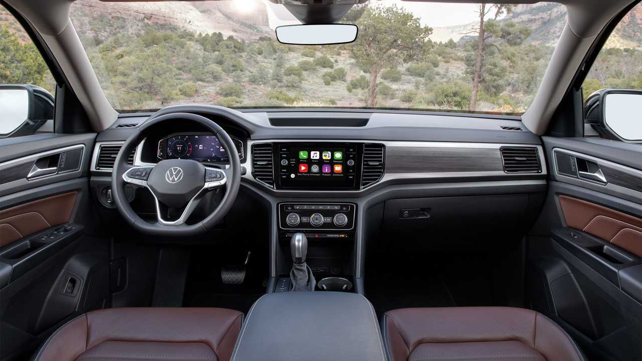 Обновленный Volkswagen Teramont, интерьер
