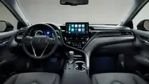 Toyota Camry facelift pour l'Europe (intérieur)