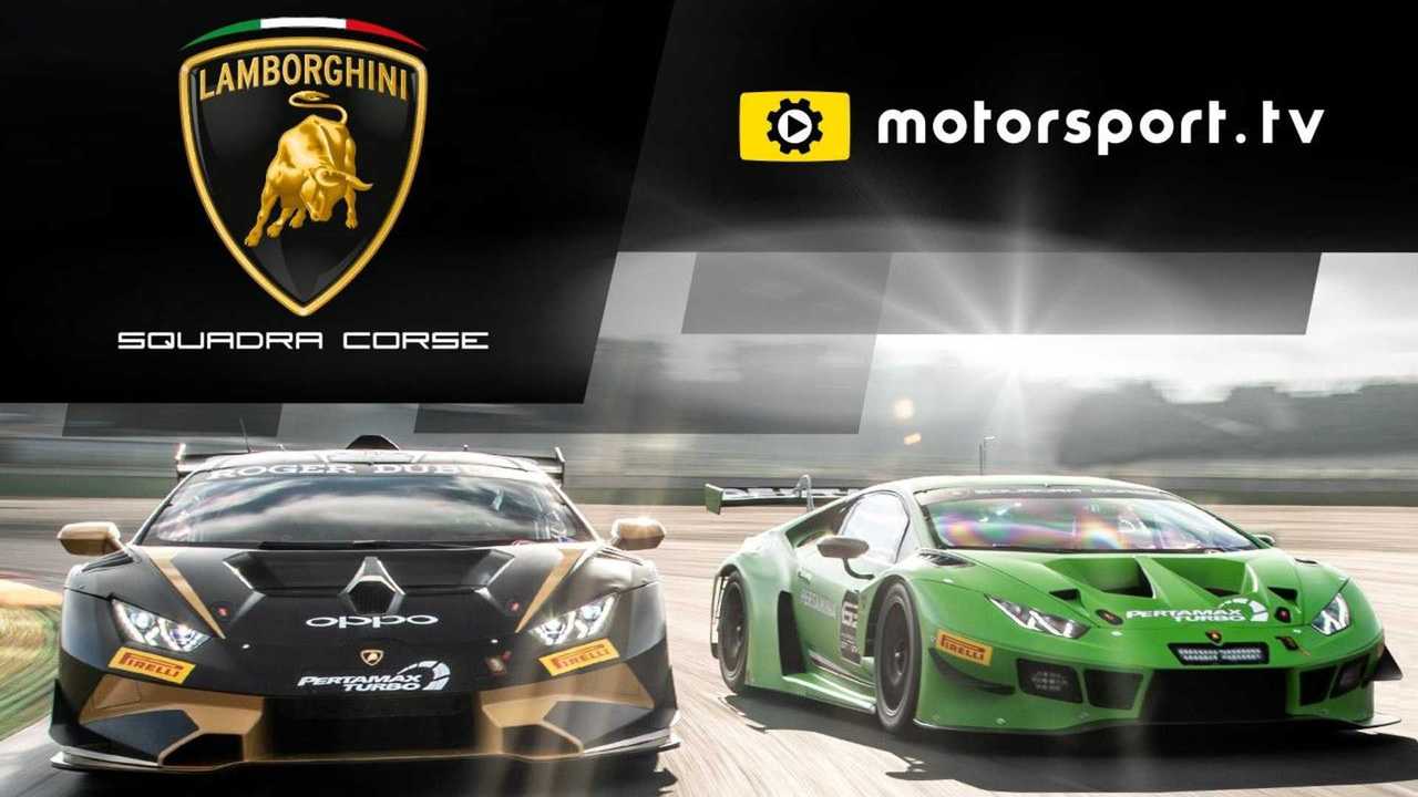 Lambo auf Motorsport.tv