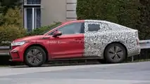 Skoda Enyaq GT (2021) auf neuen Erlkönigbildern