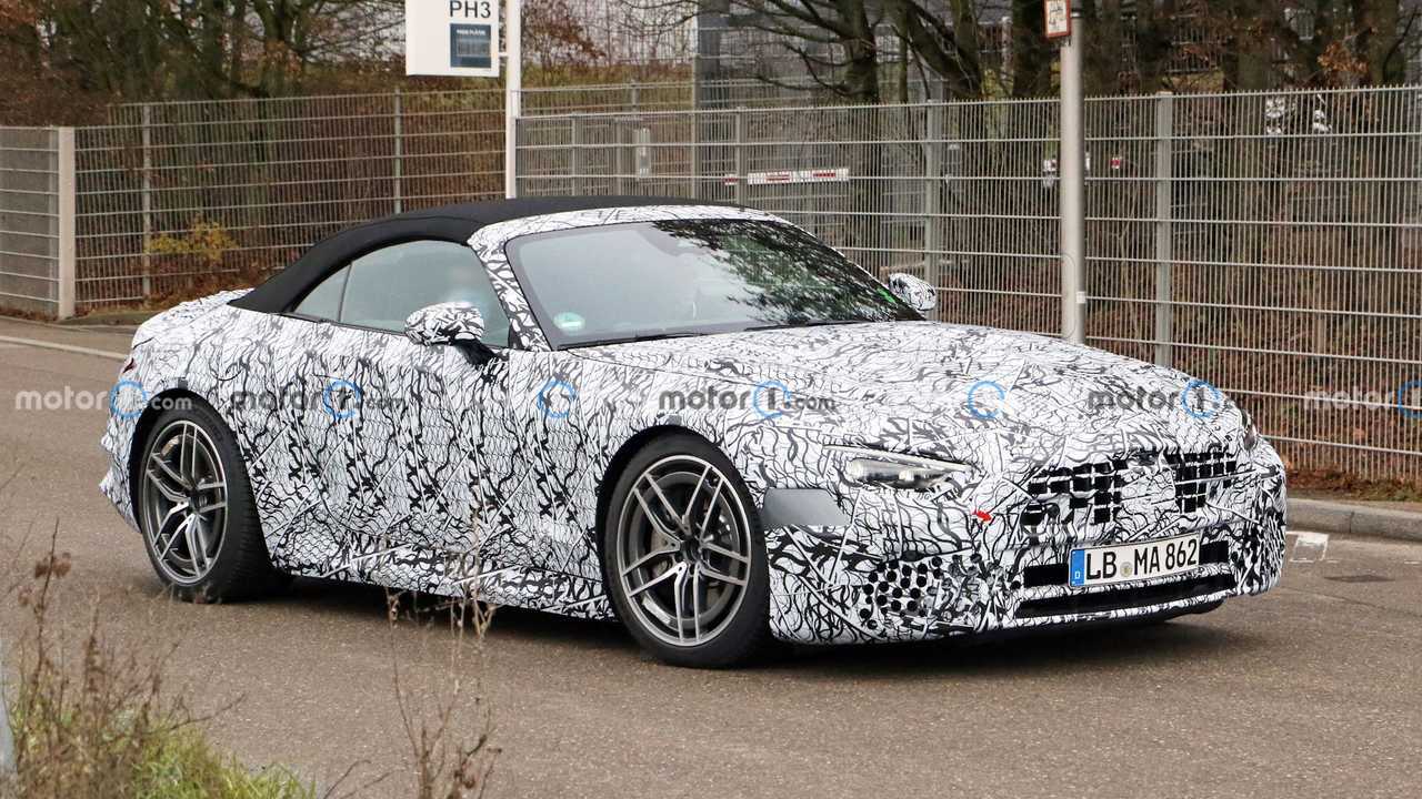 Mercedes-AMG Classe SL Spy Photos