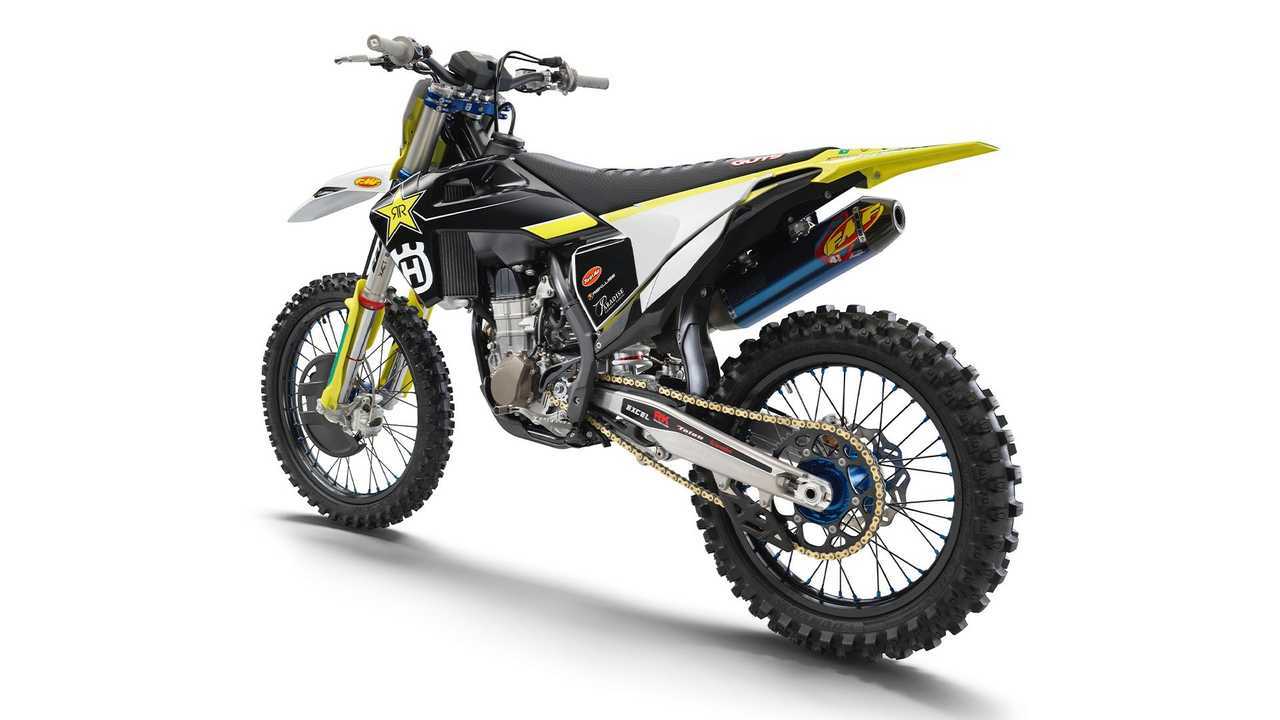 2021 Husqvarna FC 450 Rockstar Edition - Rear (Left)