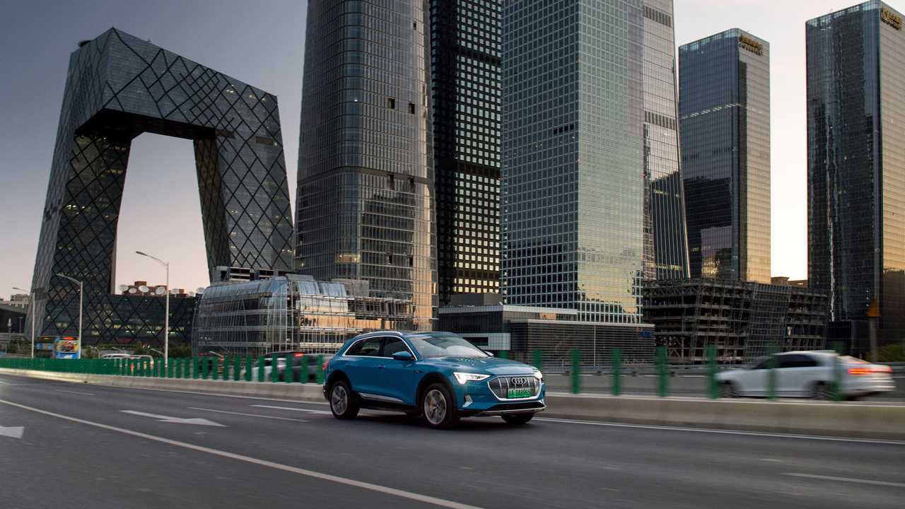 Audi e-tron na China