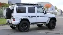 Mercedes G 4x4 Quadrat (2021) als Erlkönig erwischt