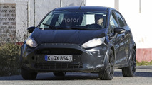 Ford Fiesta test mule spy photo