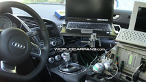 Audi R8 prototype spied testing new Dual-Clutch Transmissions 13.05.2011
