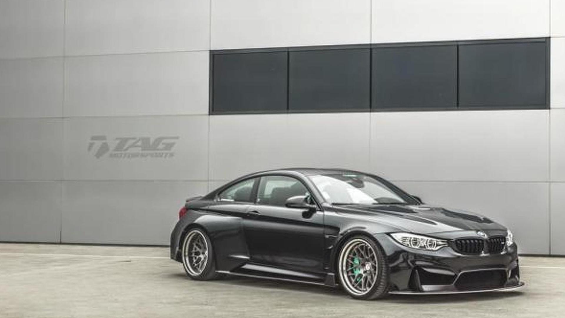 BMW M4 by TAG Motorsports looks mean with very wide body kit BMW M4 by TAG Motorsports looks mean with very wide body kit