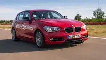 BMW 1-Series prototype with water injection