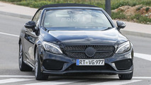 2017 Mercedes-AMG C43 Cabriolet spy photo