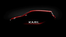 Opel Karl city car teaser image