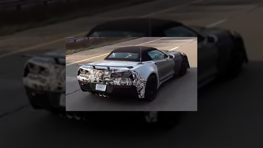 Chevrolet Corvette ZR1 Spy Video