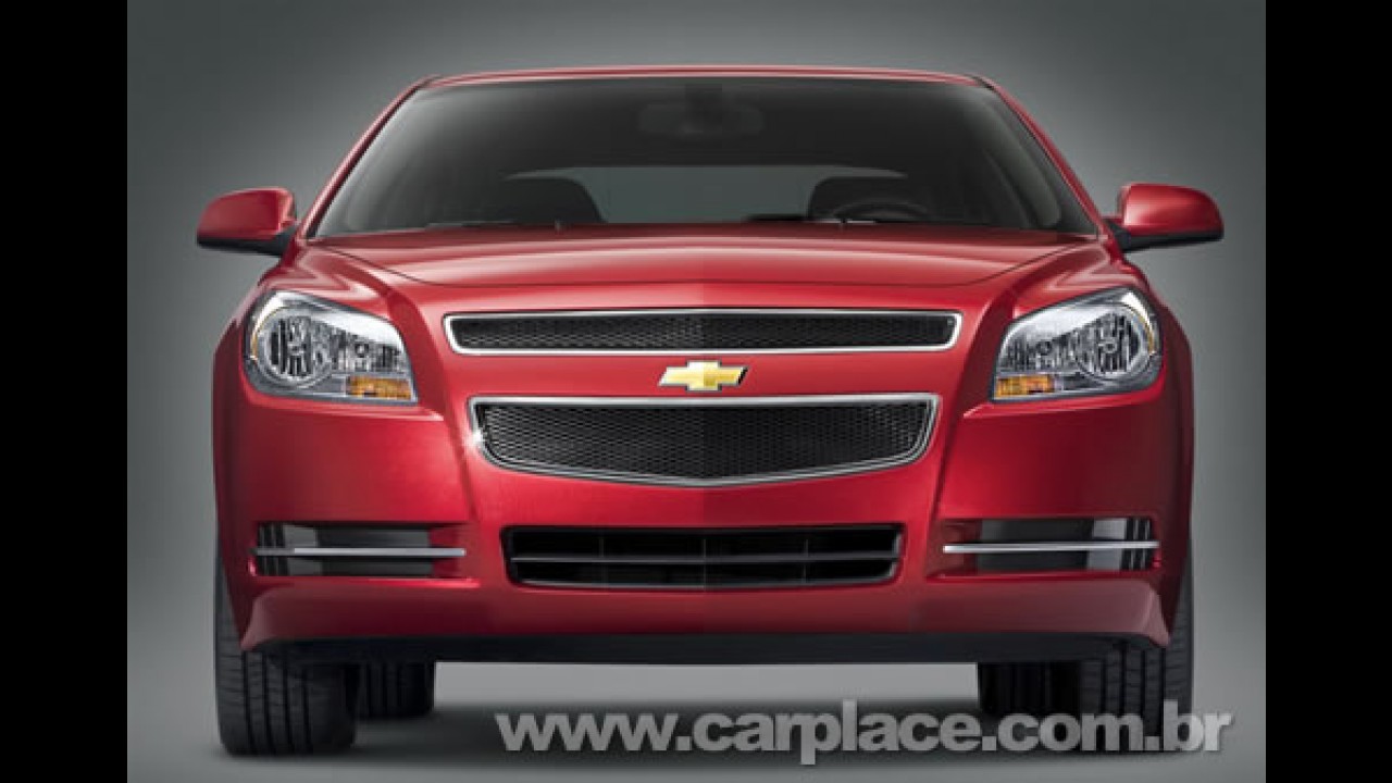 Chevrolet Malibu chega ao Brasil em 2009 para ficar entre o Vectra e Omega