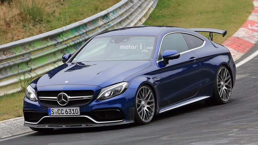 Mercedes-AMG C63 R Coupe Spy Pics