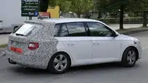 Skoda Fabia Combi facelift spy photo