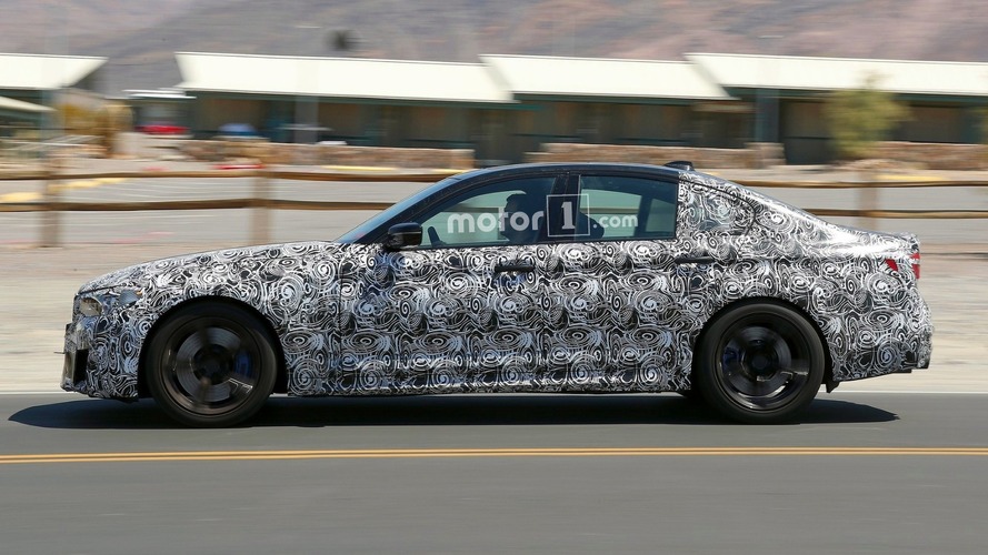 2018 BMW M5 casus fotoları, Mojave Çölü