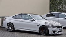 BMW M4 facelift spy photo