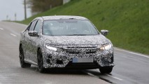 Honda Civic Hatchback kamuflajlı görüntülendi