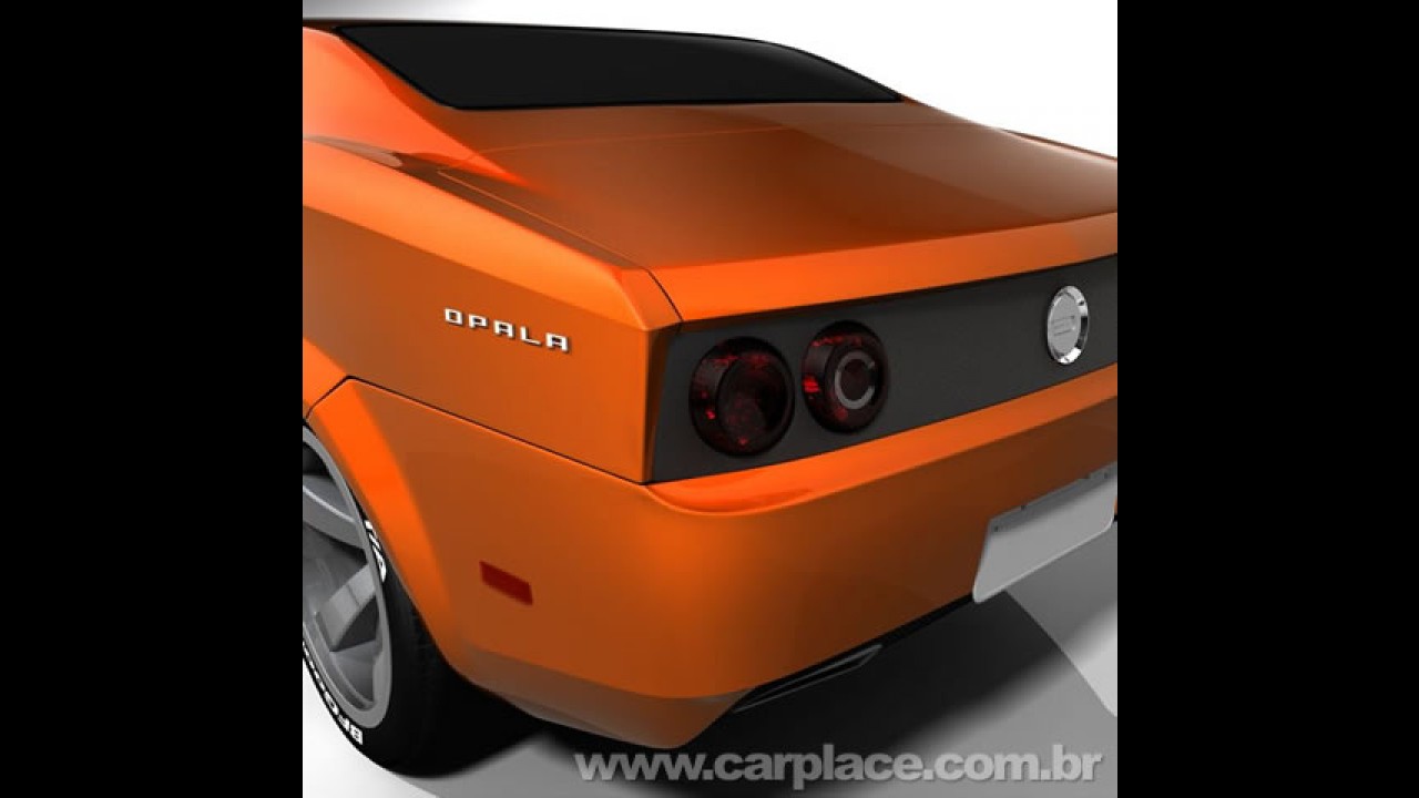 Estudante faz releitura moderna do Chevrolet Opala inspirada em MuscleCar