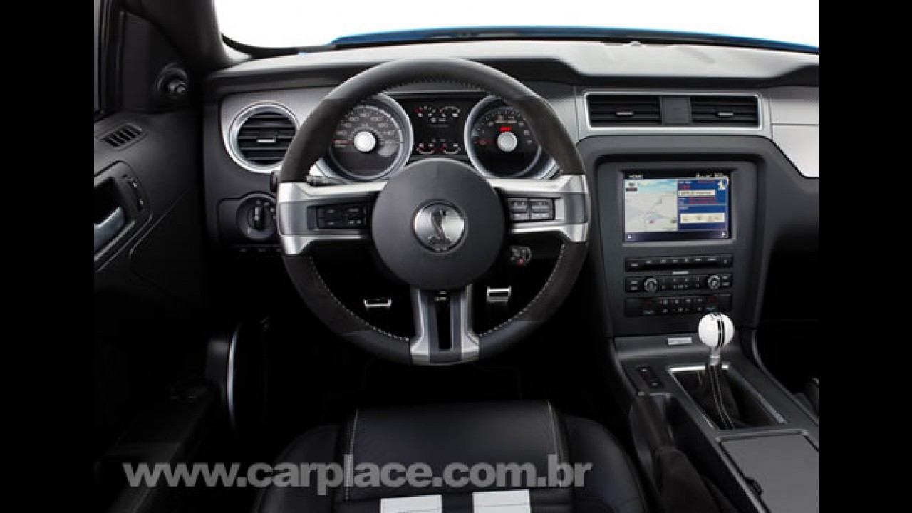 Novo Ford Mustang Shelby GT500 2010 - Musclecar tem motor 5.4l V8 de 547 cv!!
