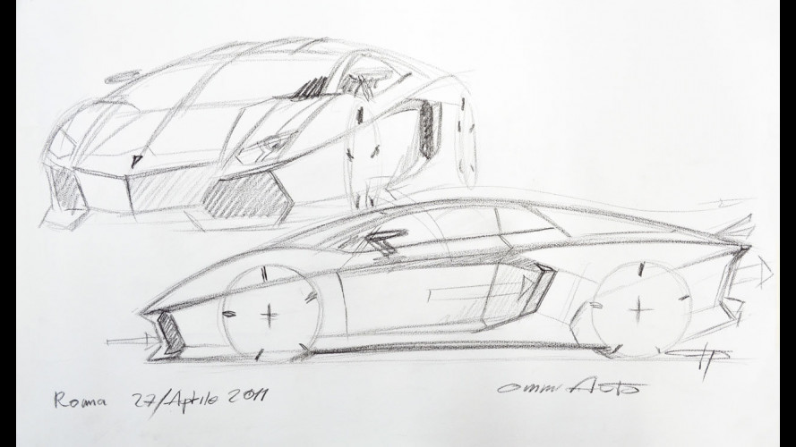 "Come" si disegna una Lamborghini Aventador