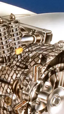 Porsche 959 Cutaway