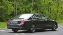 Mercedes S Class facelift spy photo