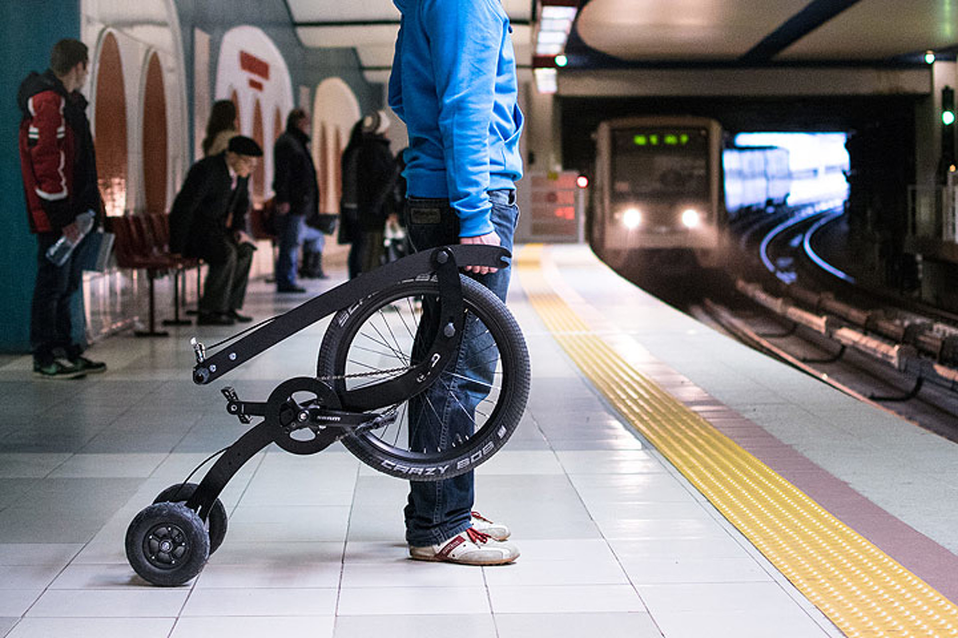 The Halfbike II Adds Fun to the Urban Commute