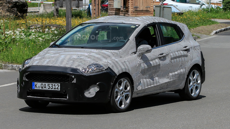 2018 Ford Fiesta spy photo