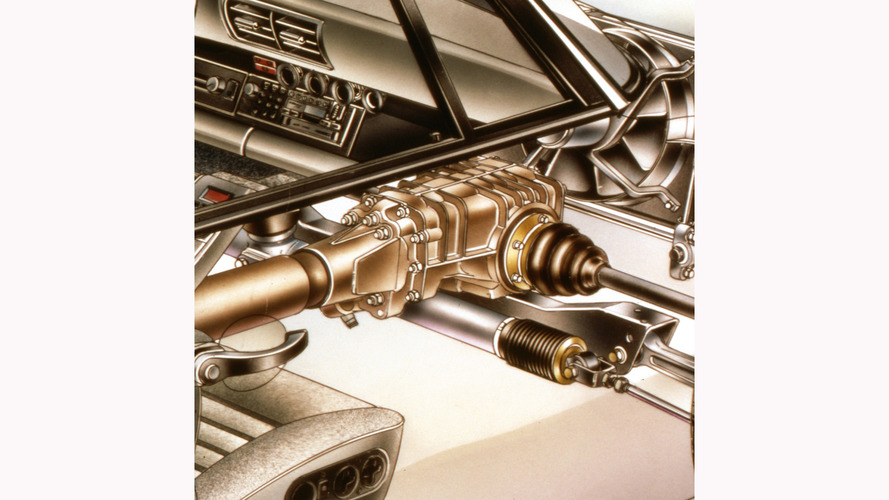 Porsche 959 Cutaway