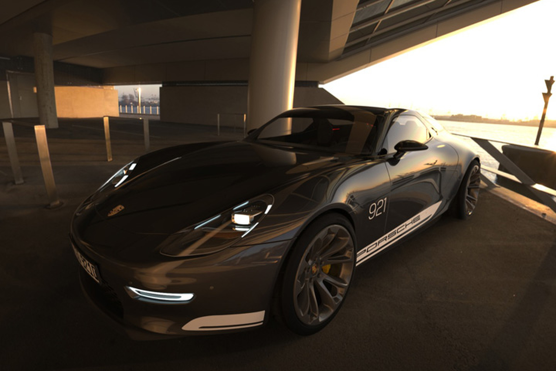 Porsche 921 Vision Is A Reimagined Front-Engine Porsche