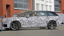 Audi RS4 Avant spy photos