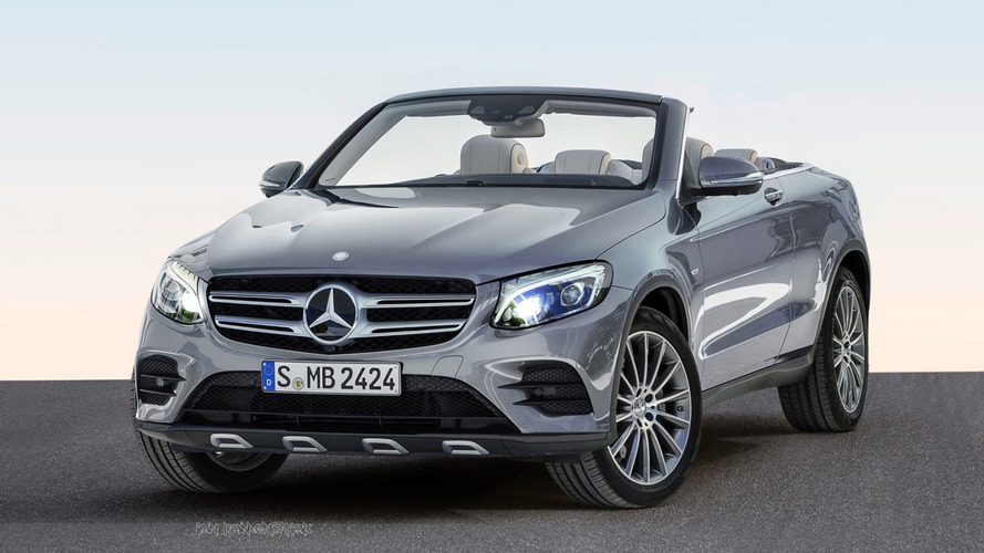 Mercedes GLC Cabrio render
