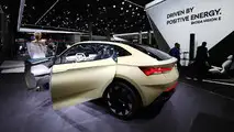 Skoda Vision E Concept live in Frankfurt