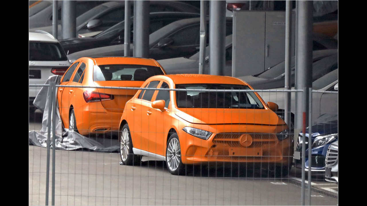 Neue Mercedes A-Klasse ungetarnt!