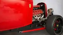 1932 Ford with Ferrari biturbo engine