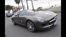 Mercedes SLS in prova