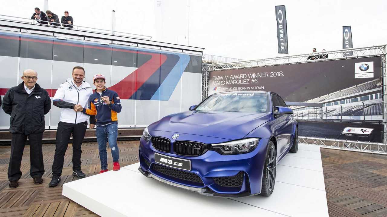 Marc Marquez wins BMW M3 CS