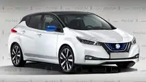 2018 Nissan Leaf render