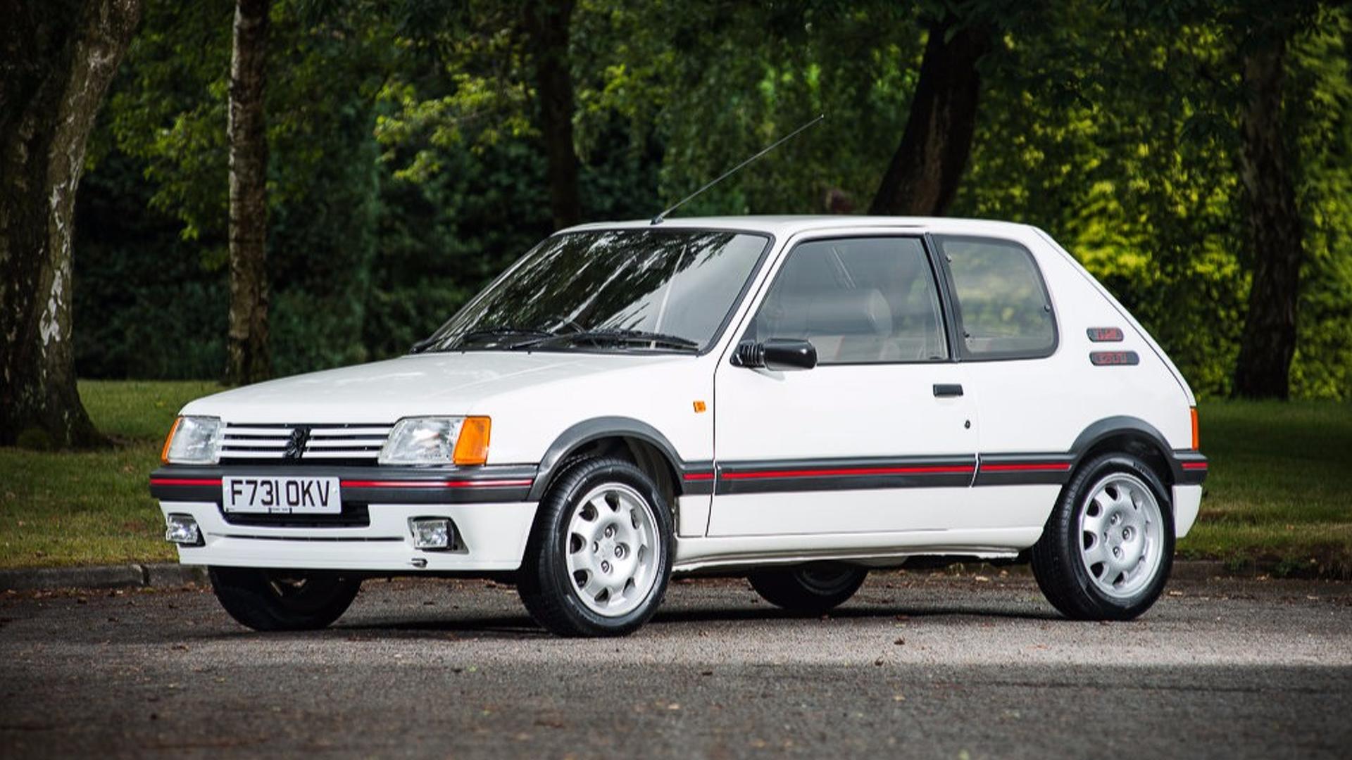 Une Peugeot 205 GTI Passe La Barre Des 40 000 Euros