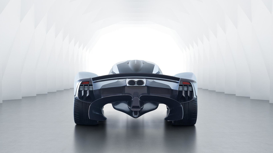 Aston Martin Valkyrie with near-production body