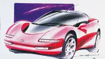 1995 Mazda RX-01 concept