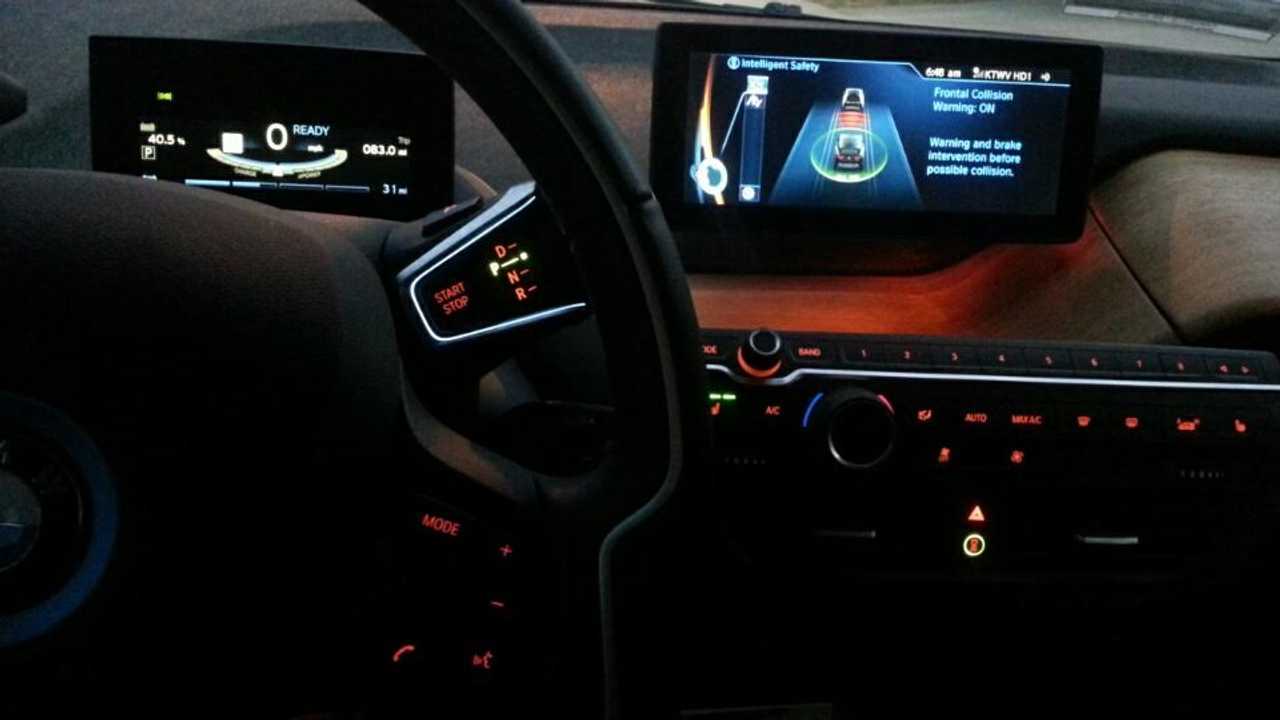 2015 BMW i3 Terra Dash At Night