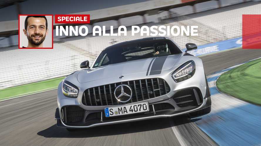 Mercedes AMG GT, adrenalina in pista e a cielo aperto