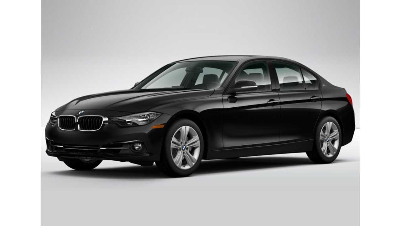 2017 BMW 330e - Like All Plug-Ins Sold In The US, It Wisely Is Offered In Black