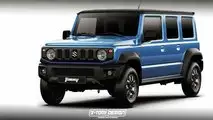Render Suzuki Jimny 5 Puertas