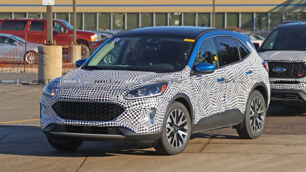 Foto do espião do escape de 2020 Ford