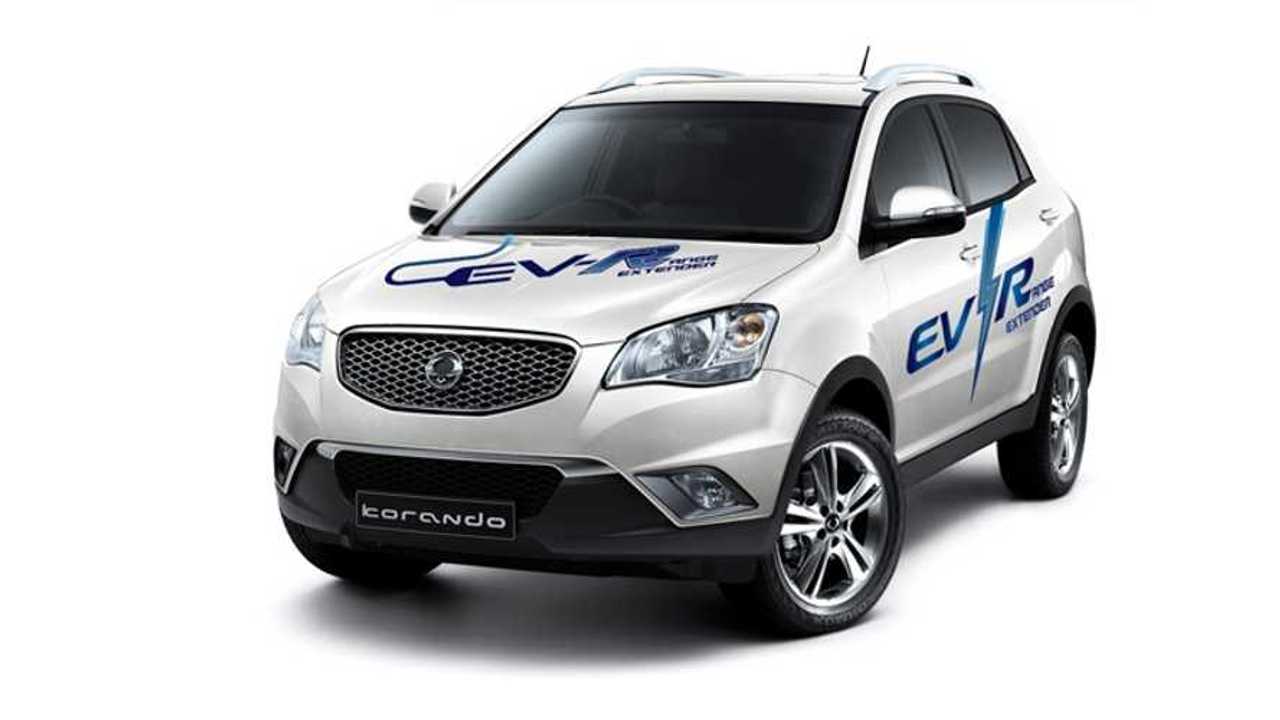 Ssangyong Motors Unveils Korando C Ev R Extended Range Electric Ssangyong Motors Unveils Korando C Ev R Extended Range Electric Vehicle