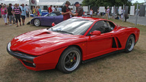 KESS 1/43 フェラーリ ザガート FZ93 ジュネーブ 1993 レッド Kess Ferrari Zagato FZ93 - 1993 Geneva Motorshow - Red/Black
