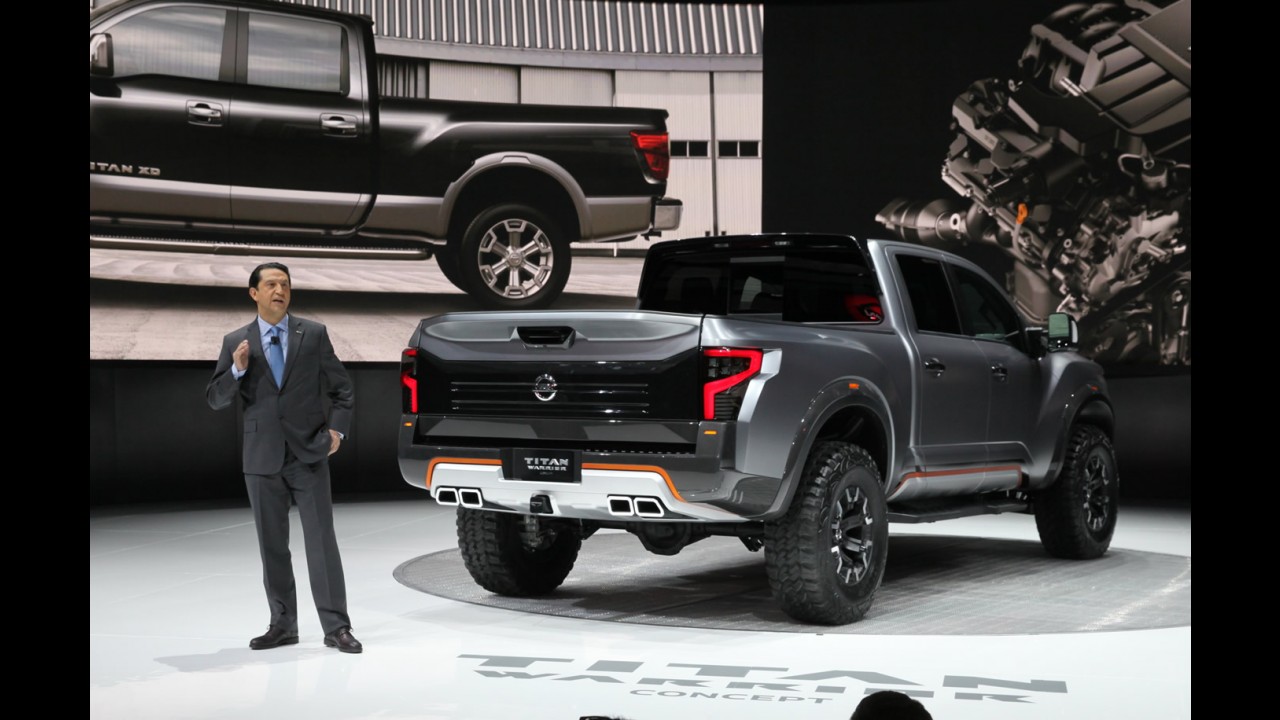 Salão de Detroit: guerreira, Nissan Titan Warrior é picape para aventura extrema